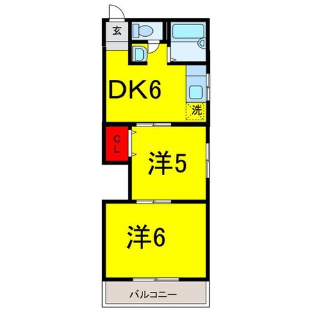 ユーカリが丘駅 徒歩4分 1階の物件間取画像